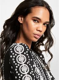 Eyelet Cotton Mini Dress