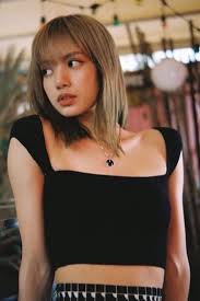 Wide Shoulder Strap Crop Top Lisa Blackpink K Fashion At Fashionchingu Blackpink Lisa Strap Crop Top Blackpink Fashion