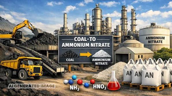 coal to ammonium nitrate project