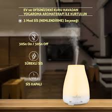Hava nemlendiricisi evinizi sıcak yapar. Ultrasonik Hava Nemlendirici Aromaterapi Cihazi Yogaroma