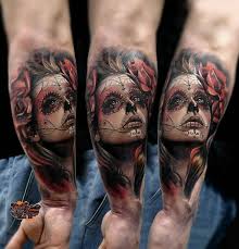 Dia de los muertos tattoo. Dia De Los Muertos Best Tattoo Ideas For Men Women