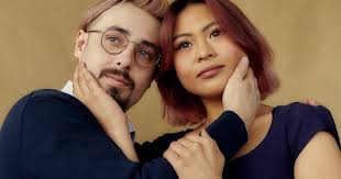 'The only way I could let the paramedics know I was OK was by kissing David'