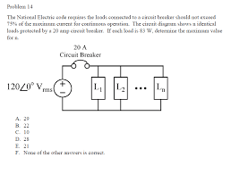 As the modern power system deals with. Problem 14 The National Electric Code Requires The Chegg Com