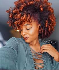 Dayelasoul Unique Natural Curly Hair Color Orange Red Purple Ombre Bayalage Dyed Natural Hair Natural Hair Color Natural Hair Styles