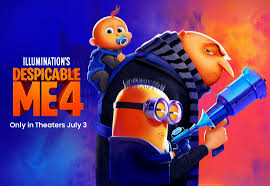 Official Poster for Despicable Me 4 : rmovies