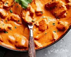 Butter chicken dish