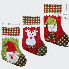 Getting the hang of stockings and shoes. 40cm 15 7 Inch Plush Christmas Stocking Kid Xmas Stocking Children Gift Bag Girls Boy Candy Bag Stockings Gift Holders Aliexpress