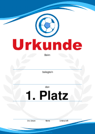 Maybe you would like to learn more about one of these? Urkunde Fussball Fussball Pdf Vorlage Zum Ausdrucken