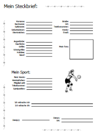Die vorlage steht kostenlos zum download bereit. Vorlagen Fur Freundebucher Zum Ausdrucken Volleyball