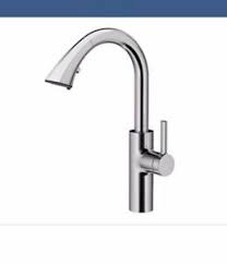 kwc kitchen faucet, pull down prep in