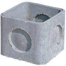> traitement des eaux usées. Alkern Regard Beton Sans Couvercle H 30 Cm 25x25 Cm Point P