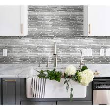 Li Glass And Metal Mosaic Tile