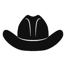 Cowboy Hat Front View Flat Transparent Png Svg Vector File Search icons with this style. cowboy hat front view flat