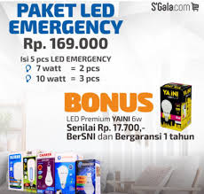Lampu yang dijual di jd.id dikenal original. 7 Tips Memilih Lampu Emergency Terbaik