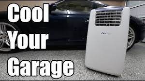 How to cool a garage with no windows. The Best Way To Cool Down Your Garage On A Budget New Air Portable Air Conditioner Ac14100h Youtube