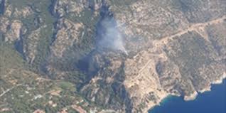 Muğla'nın fethiye ilçesinde yol kenarında bulunan ormanlık alanda henüz belirlenemeyen bir sebepten ötürü yangın çıktı. Fethiye De Yangin Yamac Parasutu Ucuslari Durduruldu Memurlar Net