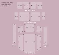 San Francisco War Memorial Seating Charts