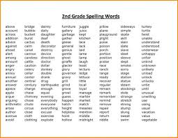 2nd Grade Spelling Words Best Coloring Pages For Kids 2nd Grade Spelling Words Spelling Words Spelling Words List