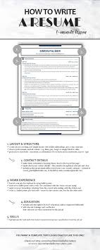 Executive Resume Template Ats Friendly Resume With Icons Etsy Resume Template Executive Resume Template Cv Writing Tips