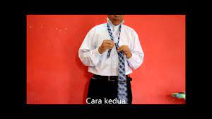 Simpul pangkal berfungsi untuk permulaan ikatan dalam mengikat tali pada tongkat atau tiang, kayu. Cara Mengikat Tali Leher Youtube