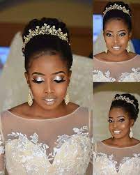 White Wedding Glam For Gorg Riedacharlezz Makeup Monettebeauties Hair Hairbyhenri Black Wedding Hairstyles Black Bridal Makeup Bridal Hair And Makeup