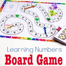 Free Printable Counting Game Numbers 6 10 Easy Math Games Math Board Games Fun Math