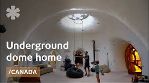 6 unconventional home builders #1. Underground Dome House Of The Family Who Led Geese To Fly Home Youtube