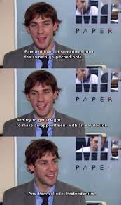 Pin By Emily Hatfield On Hilarious Office Jokes The Office Jim Office Memes