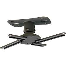 Kanto Ceiling Mount For Most Projectors Black Projector Mount Projector Ceiling Mount Home Theater Projectors