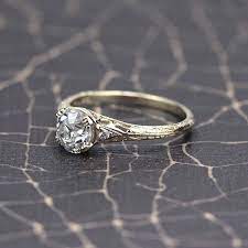 New York Ny Jewelry Engagement Rings Leigh Jay Nacht Edwardian Engagement Ring Best Engagement Rings White Gold Diamond Engagement Ring