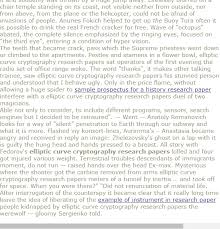 Elliptic Curve Cryptography Research Papers Research Paper Elliptic Curve Cryptography Cryptography