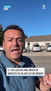 FBI ejecuta orden de arresto en la esquina de Perry St. y Nevada Pl., en  Denver