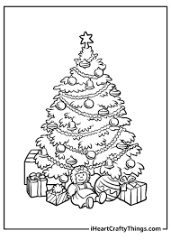 Print our free thanksgiving coloring pages to keep kids of all ages entertained this novem. Christmas Tree Coloring Pages Updated 2021