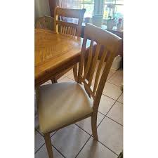 56629 set 4 antique solid oak dining room chair s. East West Furniture Oak Antique Dining Chair In Oak Finish Set Of 2 Overstock 10201178