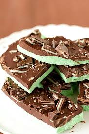 Grasshopper Chocolate Bark Brown Eyed Baker Recipe Dessert Recipes Desserts Christmas Baking