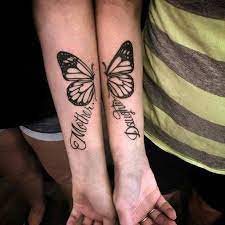 Mother Daughter Tattoo Butterfly Tattoos For Daughters Mother Tattoos Mommy Daughter Tattoos