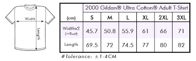 G2000 Long Sleeve Shirt Size Chart Best Picture Of Chart