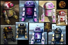 Old Republic Droid Designs In 2021 Star Wars Droids Star Wars Canon Paint Job