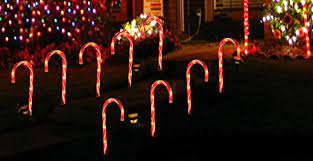 3 out of 5 stars with 5 ratings. Amazon Com Tqs 10 Pack Christmas Pathway Lights 22 Candy Cane Lights Pre Lit With 5 Tungsten Bulbs Per Candy Cane Light Decor Outdoor Christmas Candy Cane Pathway Markers Decorations Candy Cane Pathway Lights