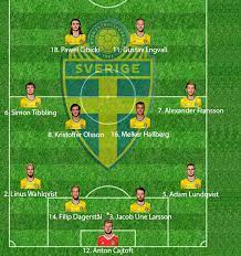 Och de stora nyheterna är att sebastian larsson och. Sveriges Startelva Mot England Em Fotboll Se