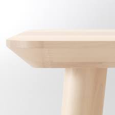 5 x ikea 'gerton' desk / table in solid beech wood (155cm x 75cm). Lisabo Ash Veneer Coffee Table 70x70 Cm Ikea
