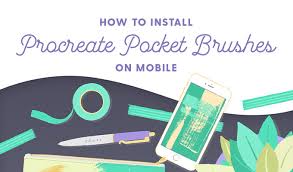Navigate to where your brushes are located. How To Install Procreate Pocket Brushes On Mobile Creative Market Blog