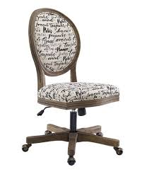 Add Some Parisian Flair To Your Work Space With This Rust Inspired Office Chair Embellished With French Salutation Office Chairs Walmart Office Chair Furniture