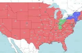 The wnba app is the official application of the wnba! Nfl Coverage Map 2020 Tv Schedule Week 7