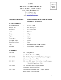 Contoh contoh resume dalam bahasa melayu. Contoh Resume Dalam Bahasa Melayu