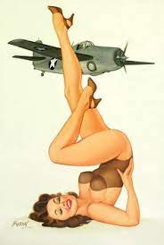 Collection of aviation pin up and nose art copyrights belong to their respective owners. Pin Up Girls
