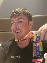 Hiya, I just wanted to give a massive thank you to those in the community  that donated to Macmillan Cancer Support who I ran for and completed the  Brighton Marathon for today