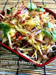 Green mango sambal25(p32) from central java. Sambal Mangga Tahan Lama Cik Wan Kitchen Kerabu Mangga Ikan Bilis Kebanyakan Pria Memang Berharap Bisa Lebih Tahan Lama Di Ranjang Lina Magnus