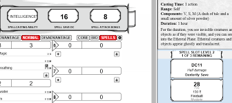 Community Forums Issue With Spell Save Dc For The Casters In My Game Roll20 Online Virtual Tabletop