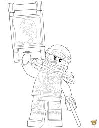 Jay Combat Coloriage Coloriage Lego Coloriage Ninjago